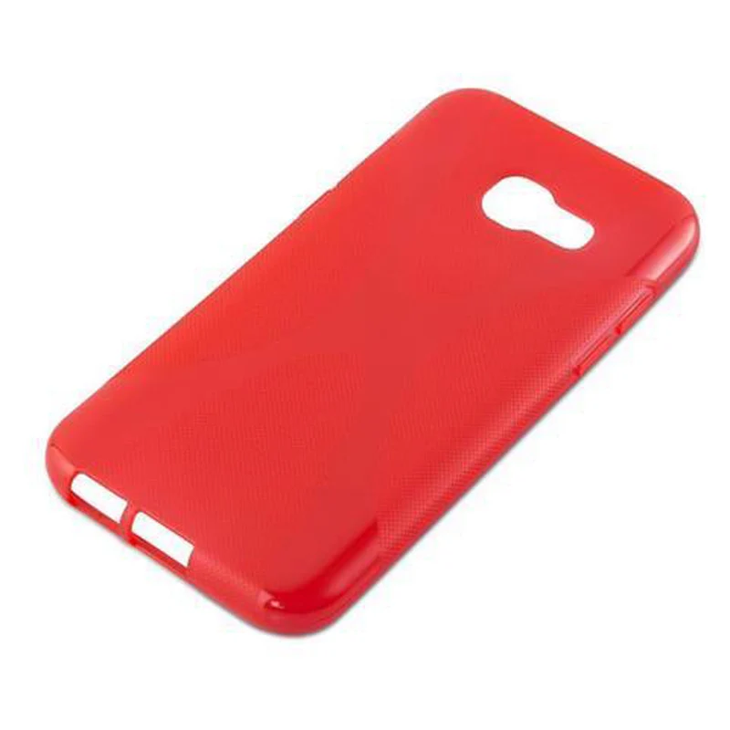 Cadorabo Hülle kompatibel mit Samsung Galaxy A3 2017 Schutzhülle aus flexiblem TPU Silikon