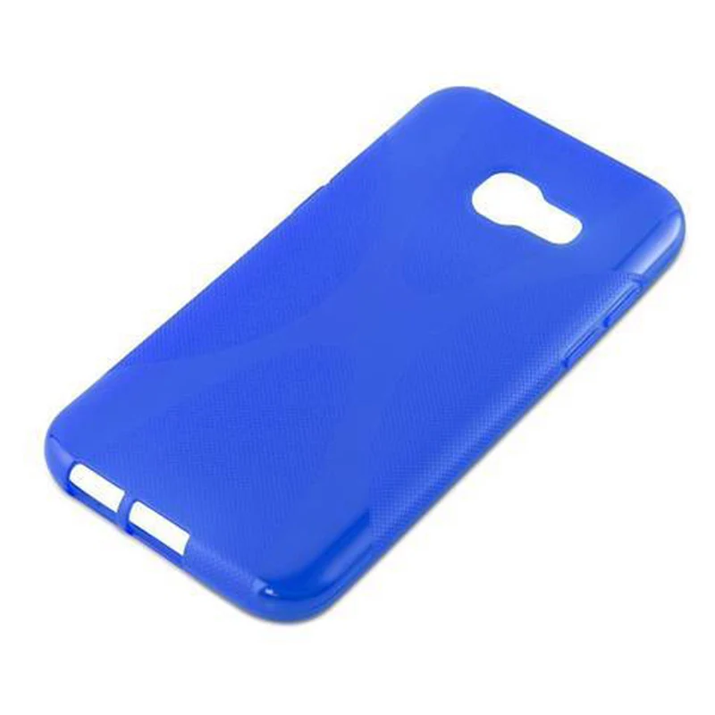 Cadorabo Hülle kompatibel mit Samsung Galaxy A3 2017 Schutzhülle aus flexiblem TPU Silikon