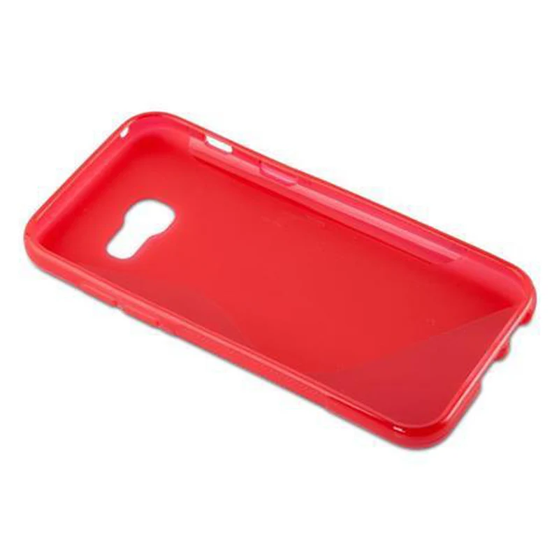 Cadorabo Hülle kompatibel mit Samsung Galaxy A3 2017 Schutzhülle aus flexiblem TPU Silikon