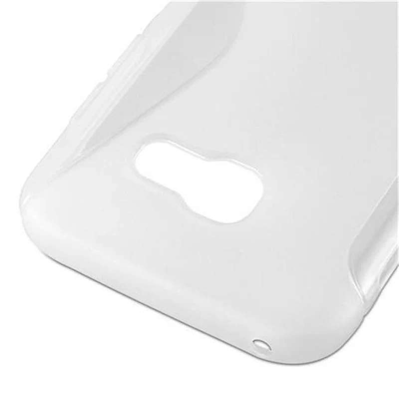 Cadorabo Hülle kompatibel mit Samsung Galaxy A3 2017 Schutzhülle aus flexiblem TPU Silikon
