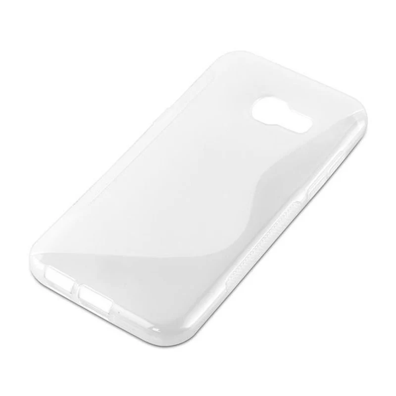 Cadorabo Hülle kompatibel mit Samsung Galaxy A3 2017 Schutzhülle aus flexiblem TPU Silikon