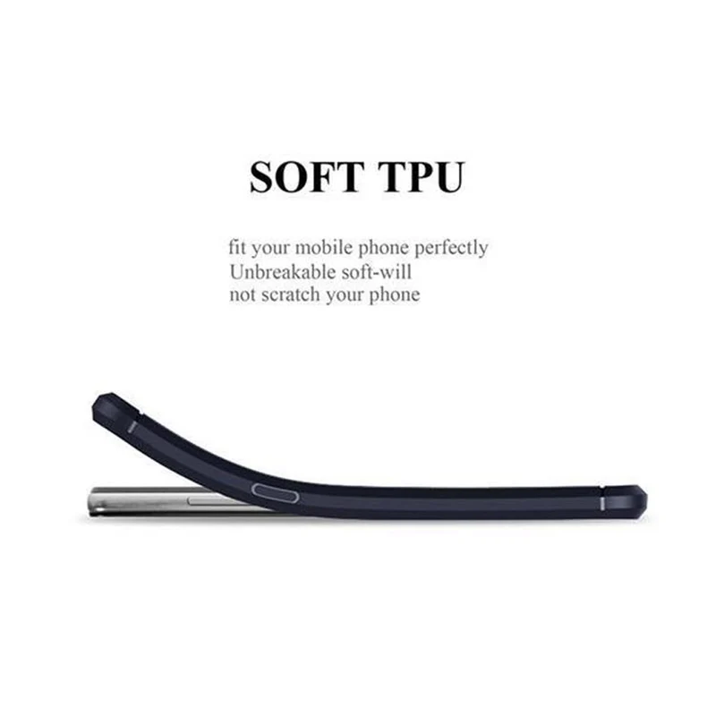 Cadorabo Hülle für Huawei P8 LITE 2015 Schutzhülle aus flexiblem TPU Silikon in Edelstahl-Karbonfaser Optik