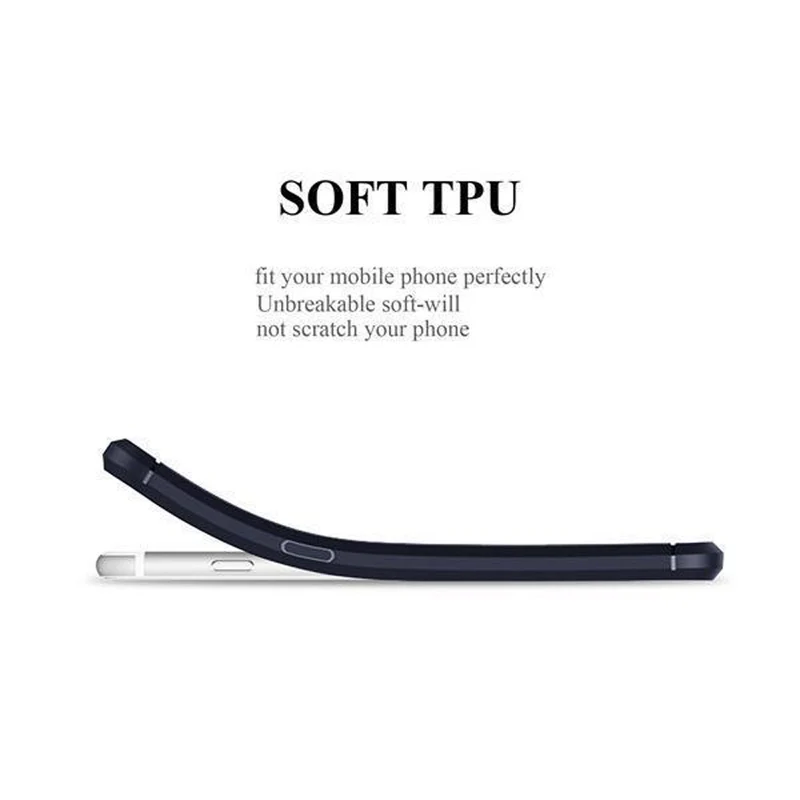 Cadorabo Hülle für Apple iPhone 7 PLUS / 7S PLUS Schutzhülle aus flexiblem TPU Silikon in Edelstahl-Karbonfaser Optik