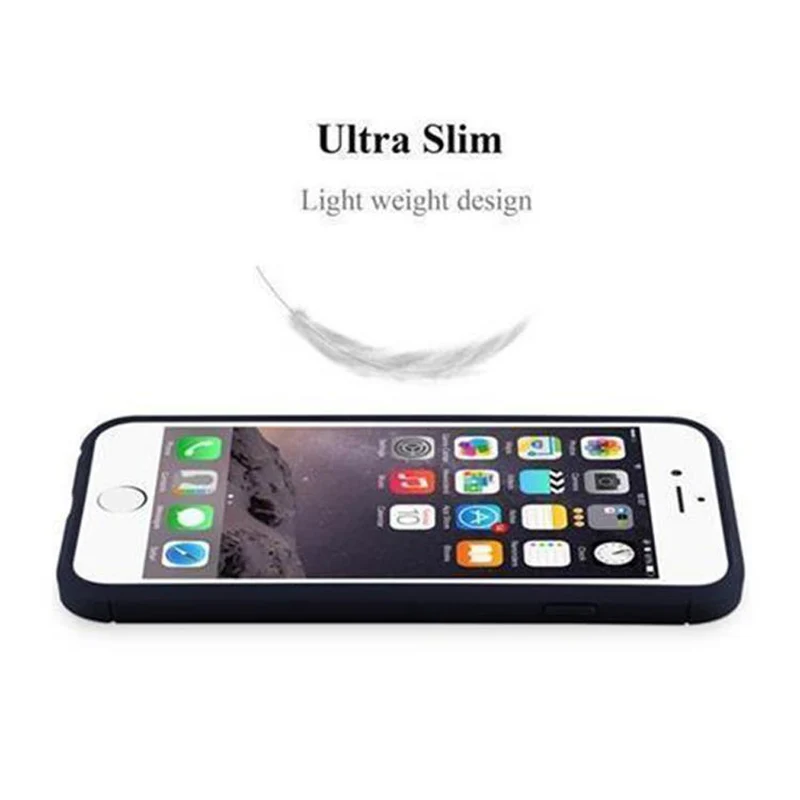 Cadorabo Hülle für Apple iPhone 6 PLUS / 6S PLUS Schutzhülle aus flexiblem TPU Silikon in Edelstahl-Karbonfaser Optik