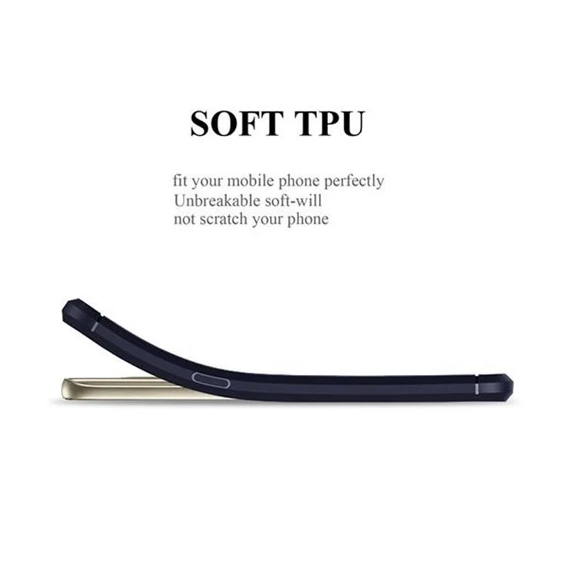 Cadorabo Hülle für Samsung Galaxy S7 Schutzhülle aus flexiblem TPU Silikon in Edelstahl-Karbonfaser Optik