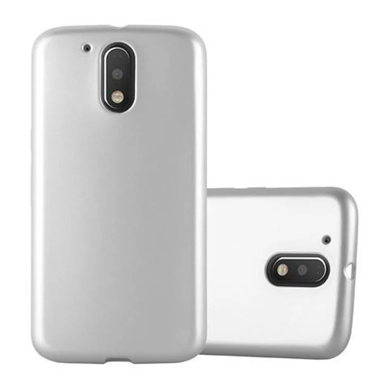 Cadorabo Hülle kompatibel mit Motorola MOTO G4 / G4 PLUS Schutzhülle aus flexiblem TPU Silikon