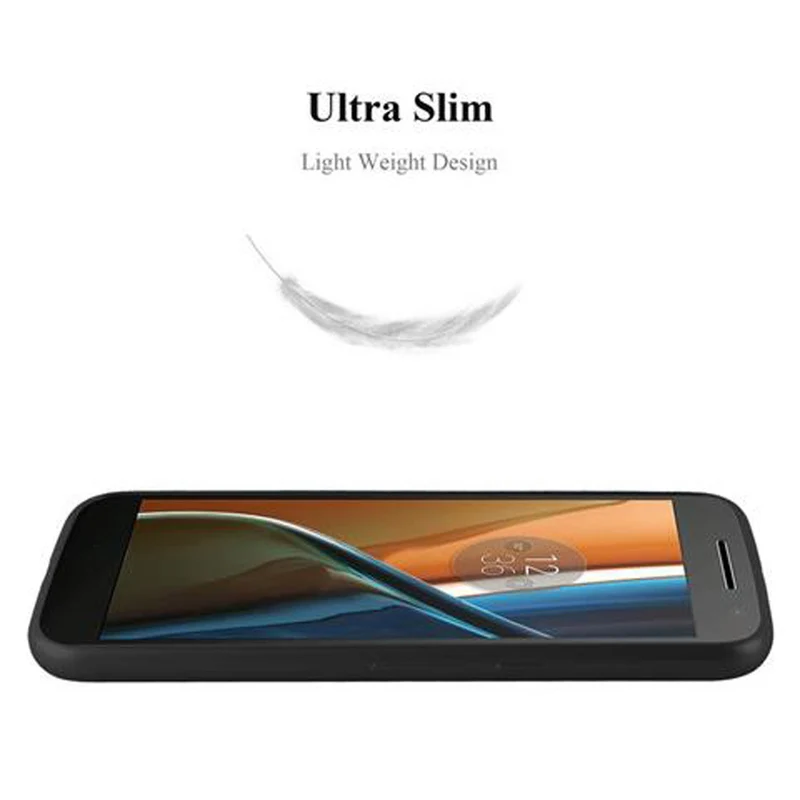 Cadorabo Hülle kompatibel mit Motorola MOTO G4 / G4 PLUS Schutzhülle aus flexiblem TPU Silikon