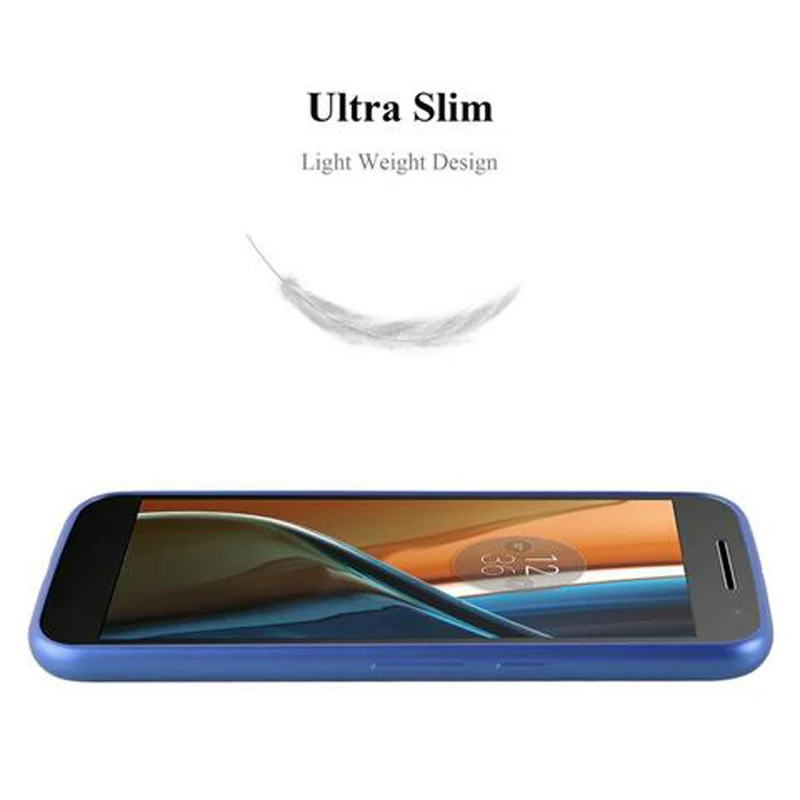 Cadorabo Hülle kompatibel mit Motorola MOTO G4 / G4 PLUS Schutzhülle aus flexiblem TPU Silikon