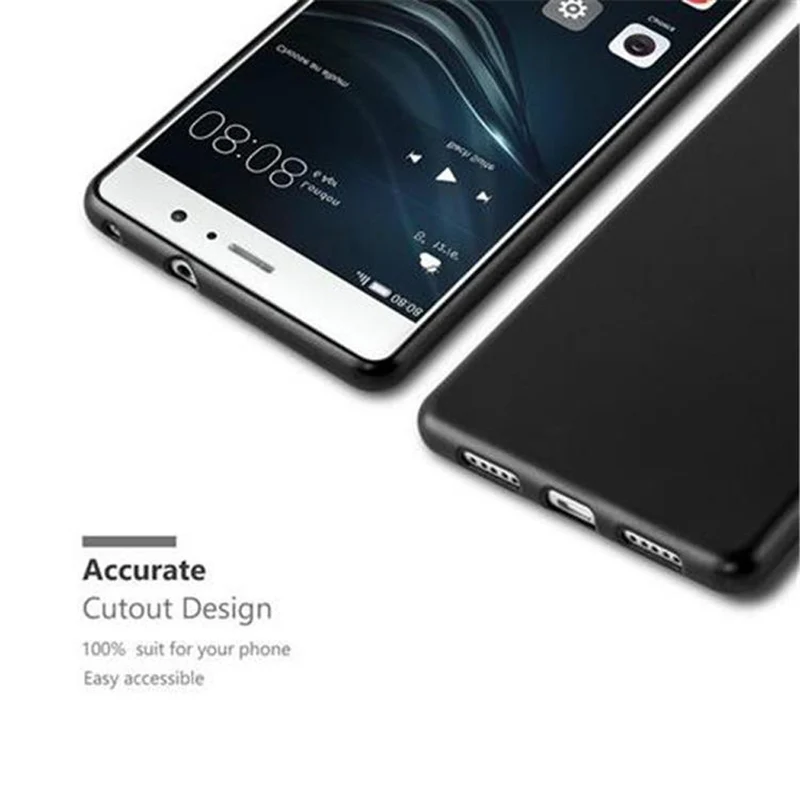 Cadorabo Hülle kompatibel mit Huawei P9 LITE 2016 / G9 LITE Schutzhülle aus flexiblem TPU Silikon