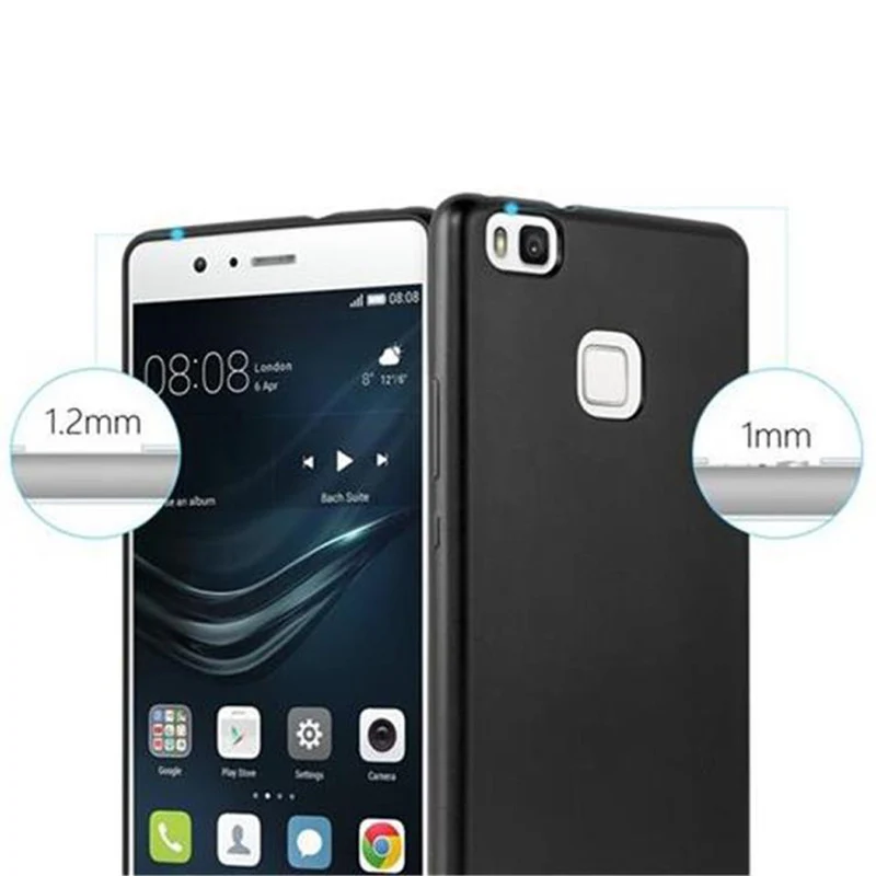 Cadorabo Hülle kompatibel mit Huawei P9 LITE 2016 / G9 LITE Schutzhülle aus flexiblem TPU Silikon