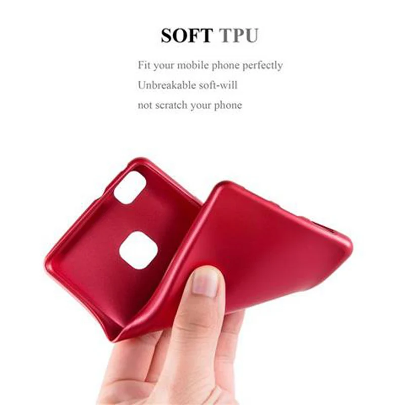 Cadorabo Hülle kompatibel mit Huawei P9 LITE 2016 / G9 LITE Schutzhülle aus flexiblem TPU Silikon