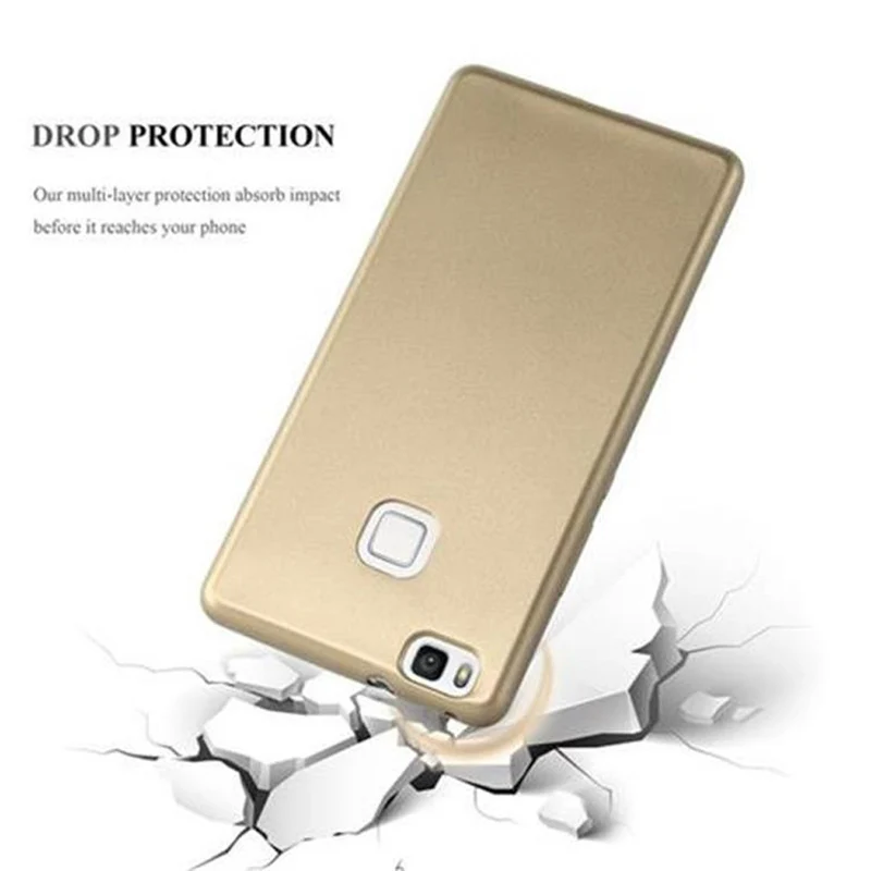 Cadorabo Hülle kompatibel mit Huawei P9 LITE 2016 / G9 LITE Schutzhülle aus flexiblem TPU Silikon