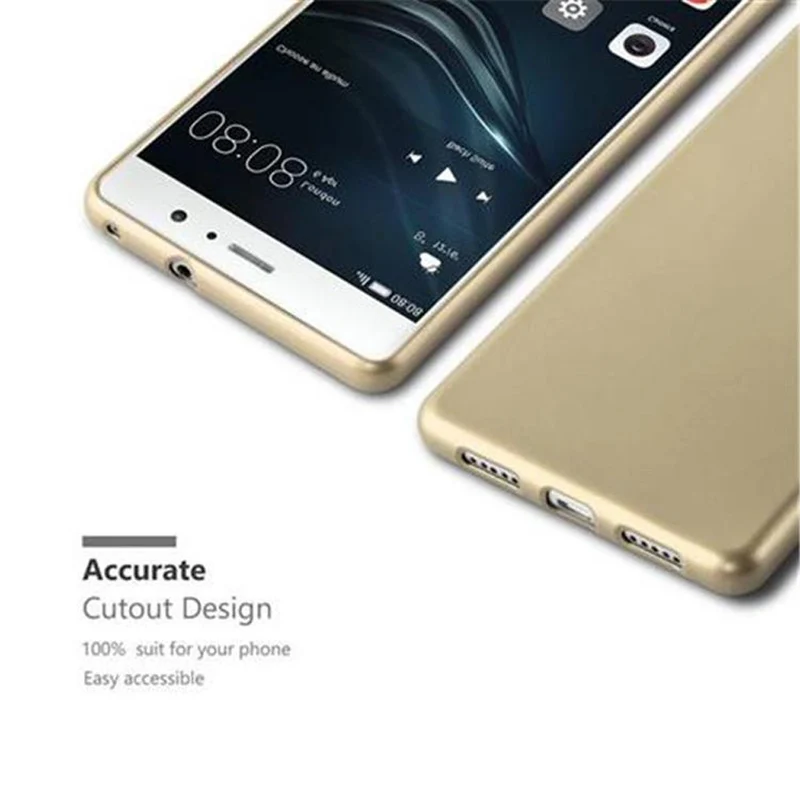 Cadorabo Hülle kompatibel mit Huawei P9 LITE 2016 / G9 LITE Schutzhülle aus flexiblem TPU Silikon