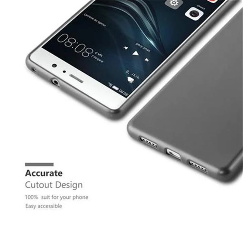 Cadorabo Hülle kompatibel mit Huawei P9 LITE 2016 / G9 LITE Schutzhülle aus flexiblem TPU Silikon