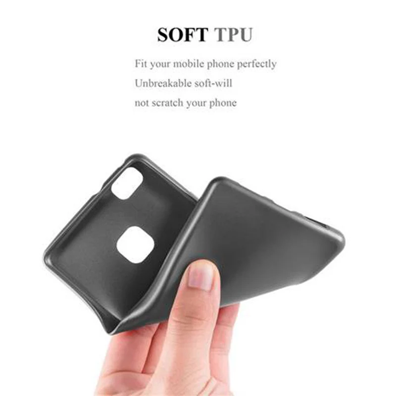 Cadorabo Hülle kompatibel mit Huawei P9 LITE 2016 / G9 LITE Schutzhülle aus flexiblem TPU Silikon