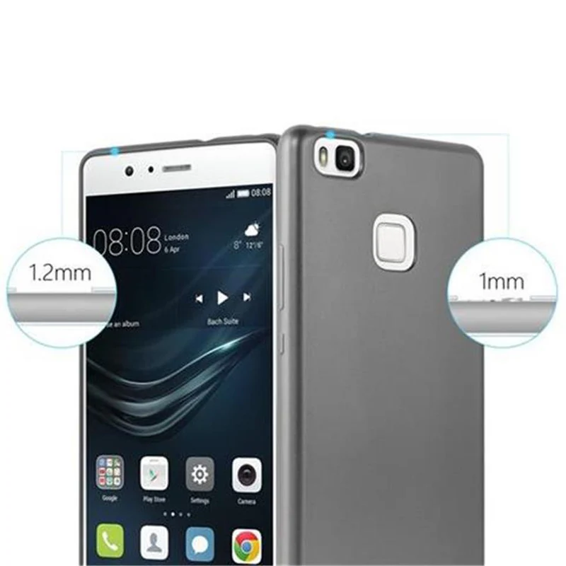 Cadorabo Hülle kompatibel mit Huawei P9 LITE 2016 / G9 LITE Schutzhülle aus flexiblem TPU Silikon