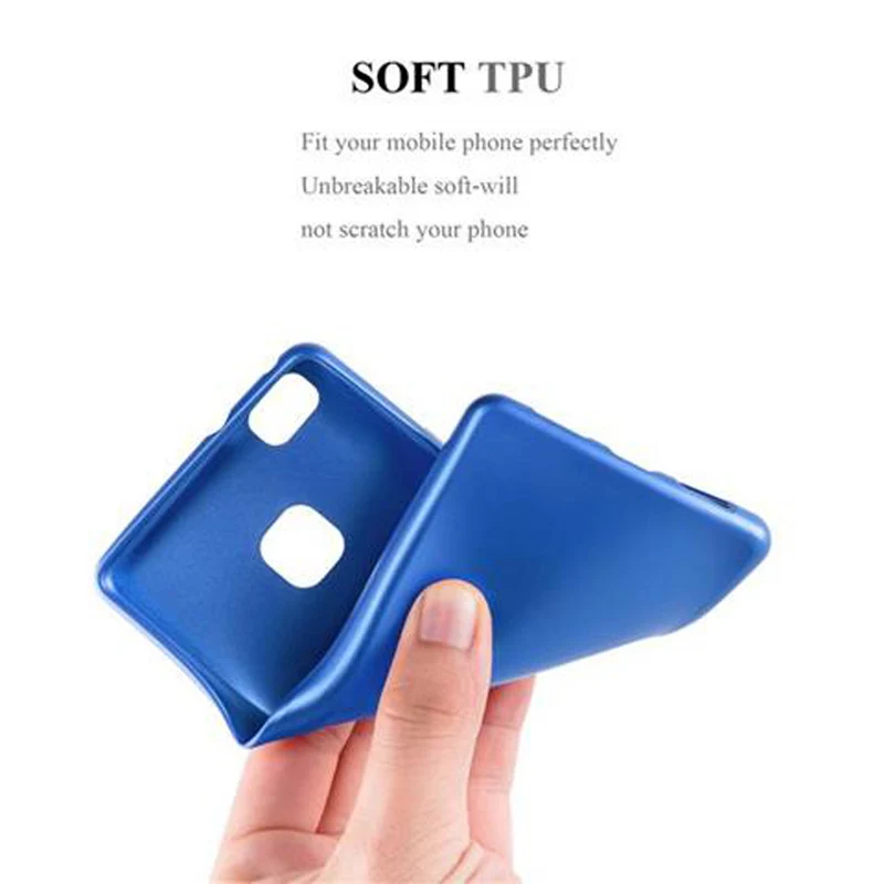 Cadorabo Hülle kompatibel mit Huawei P9 LITE 2016 / G9 LITE Schutzhülle aus flexiblem TPU Silikon