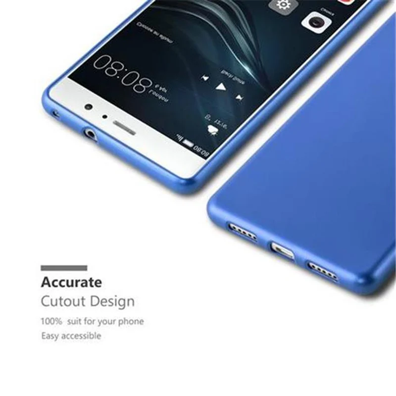 Cadorabo Hülle kompatibel mit Huawei P9 LITE 2016 / G9 LITE Schutzhülle aus flexiblem TPU Silikon