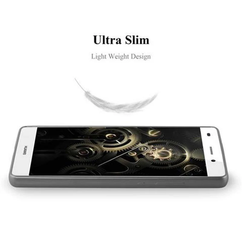 Cadorabo Hülle kompatibel mit Huawei P8 LITE 2015 Schutzhülle aus flexiblem TPU Silikon