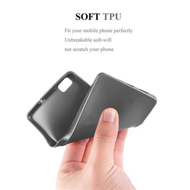 Cadorabo Hülle kompatibel mit Huawei P8 LITE 2015 Schutzhülle aus flexiblem TPU Silikon
