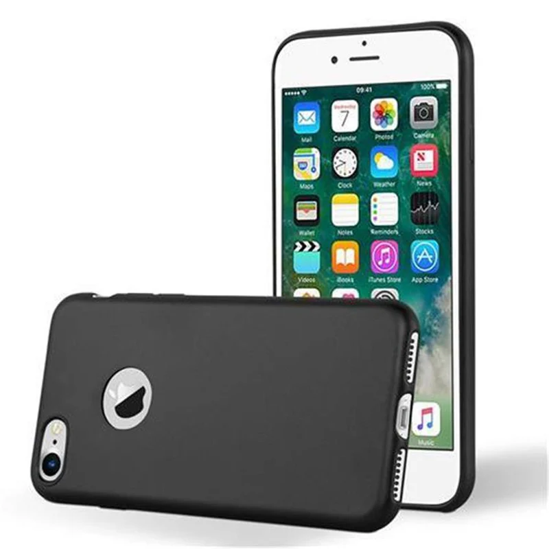Cadorabo Hülle kompatibel mit Apple iPhone 7 / 7S / 8 / SE 2020 Schutzhülle aus flexiblem TPU Silikon