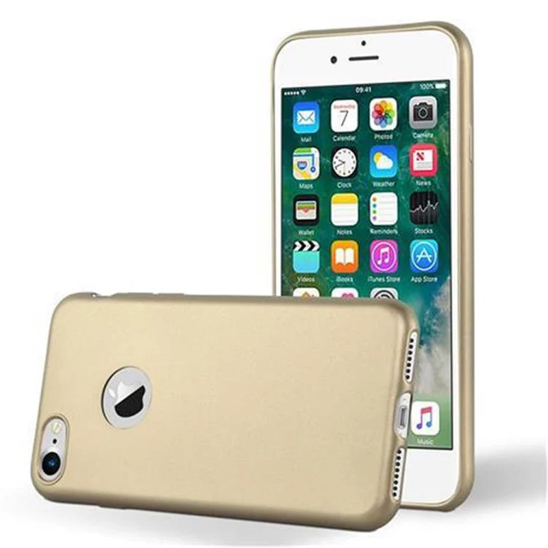 Cadorabo Hülle kompatibel mit Apple iPhone 7 / 7S / 8 / SE 2020 Schutzhülle aus flexiblem TPU Silikon