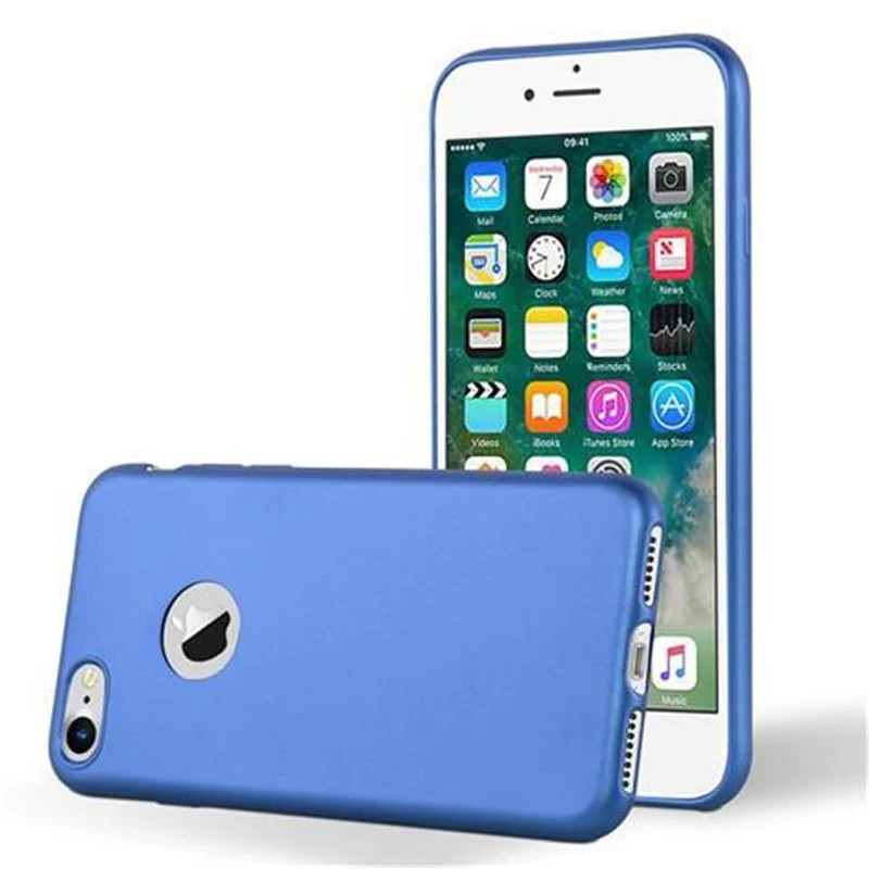 Cadorabo Hülle kompatibel mit Apple iPhone 7 / 7S / 8 / SE 2020 Schutzhülle aus flexiblem TPU Silikon
