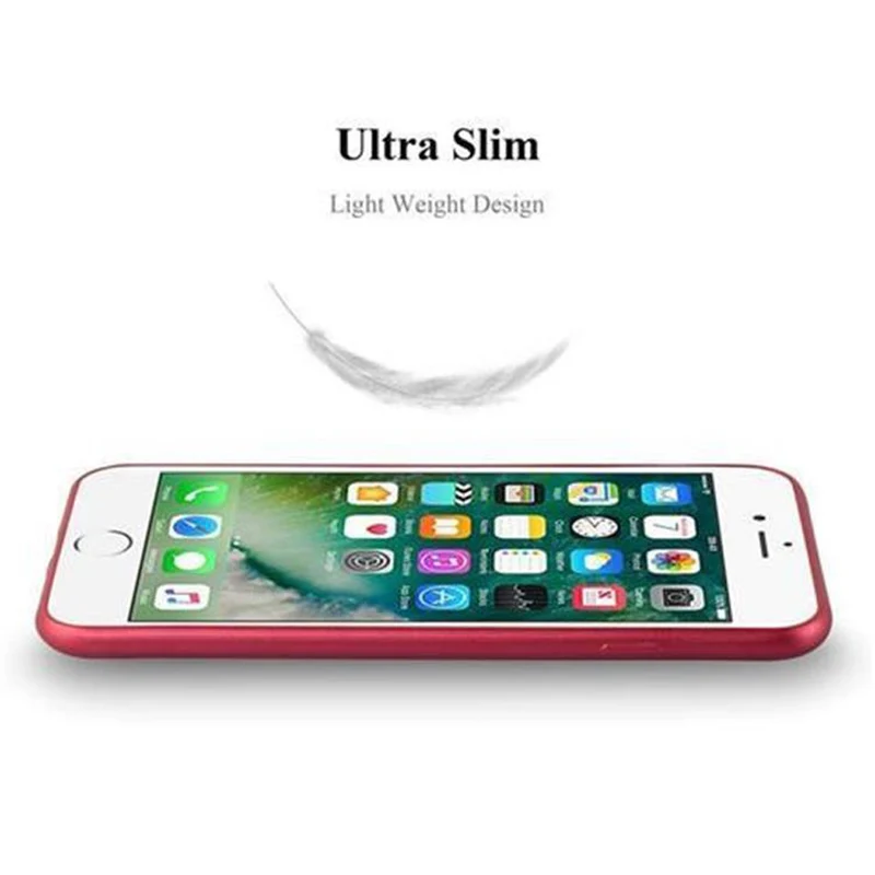 Cadorabo Hülle kompatibel mit Apple iPhone 7 / 7S / 8 / SE 2020 Schutzhülle aus flexiblem TPU Silikon