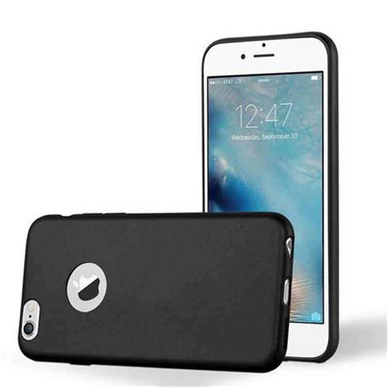 Cadorabo Hülle kompatibel mit Apple iPhone 6 PLUS / 6S PLUS Schutzhülle aus flexiblem TPU Silikon