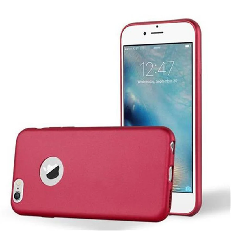 Cadorabo Hülle kompatibel mit Apple iPhone 6 PLUS / 6S PLUS Schutzhülle aus flexiblem TPU Silikon