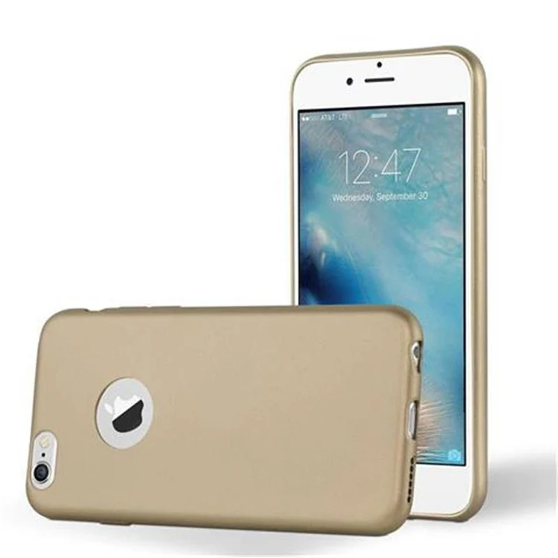Cadorabo Hülle kompatibel mit Apple iPhone 6 PLUS / 6S PLUS Schutzhülle aus flexiblem TPU Silikon