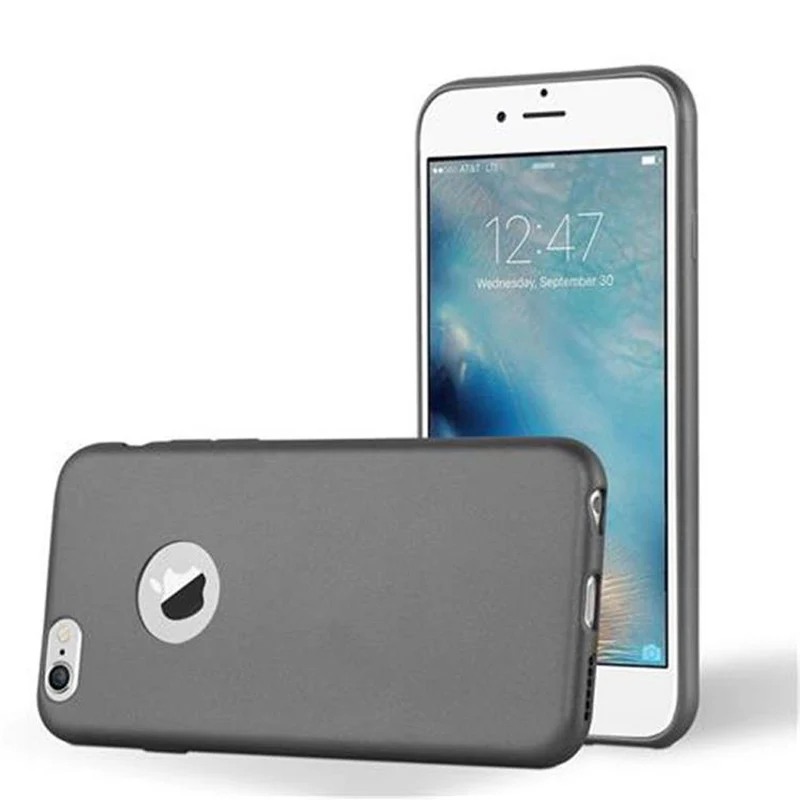 Cadorabo Hülle kompatibel mit Apple iPhone 6 PLUS / 6S PLUS Schutzhülle aus flexiblem TPU Silikon