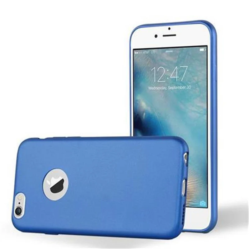 Cadorabo Hülle kompatibel mit Apple iPhone 6 PLUS / 6S PLUS Schutzhülle aus flexiblem TPU Silikon