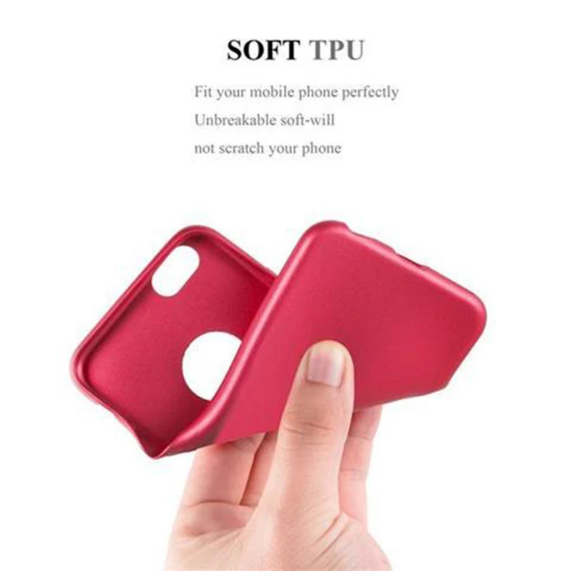 Cadorabo Hülle kompatibel mit Apple iPhone 6 PLUS / 6S PLUS Schutzhülle aus flexiblem TPU Silikon