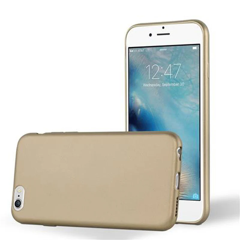 Cadorabo Hülle kompatibel mit Apple iPhone 6 / 6S Schutzhülle aus flexiblem TPU Silikon