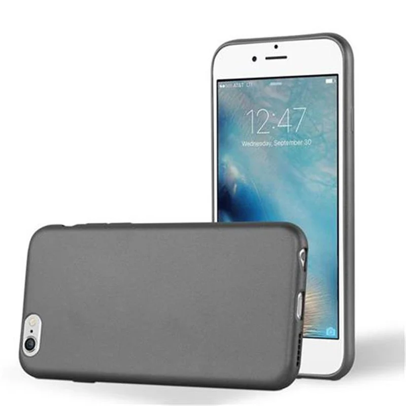 Cadorabo Hülle kompatibel mit Apple iPhone 6 / 6S Schutzhülle aus flexiblem TPU Silikon