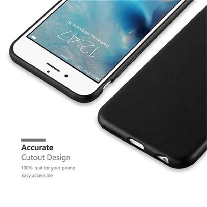 Cadorabo Hülle kompatibel mit Apple iPhone 6 / 6S Schutzhülle aus flexiblem TPU Silikon