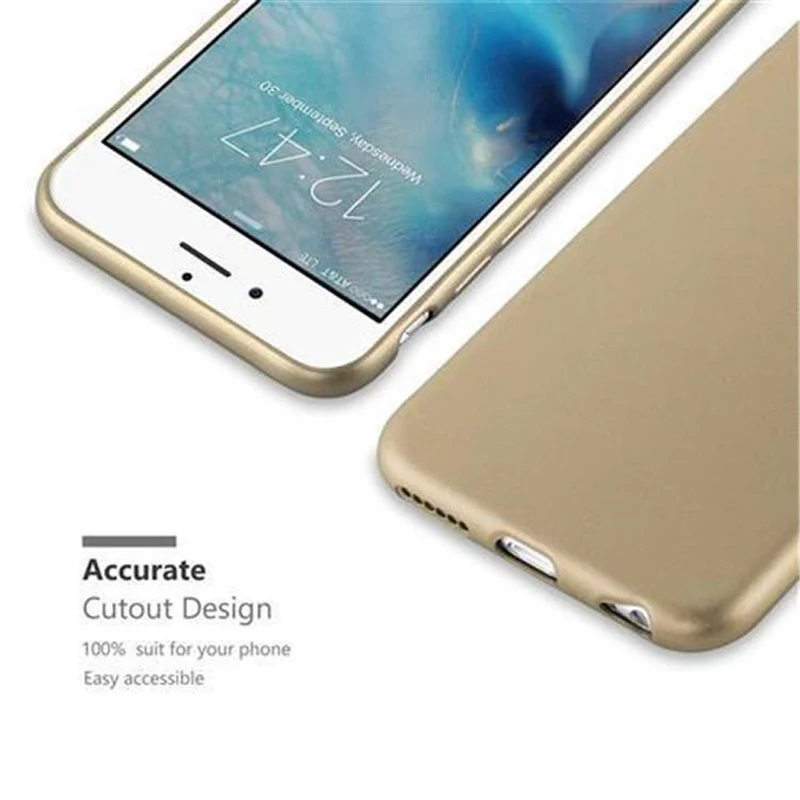 Cadorabo Hülle kompatibel mit Apple iPhone 6 / 6S Schutzhülle aus flexiblem TPU Silikon