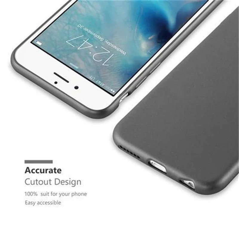 Cadorabo Hülle kompatibel mit Apple iPhone 6 / 6S Schutzhülle aus flexiblem TPU Silikon