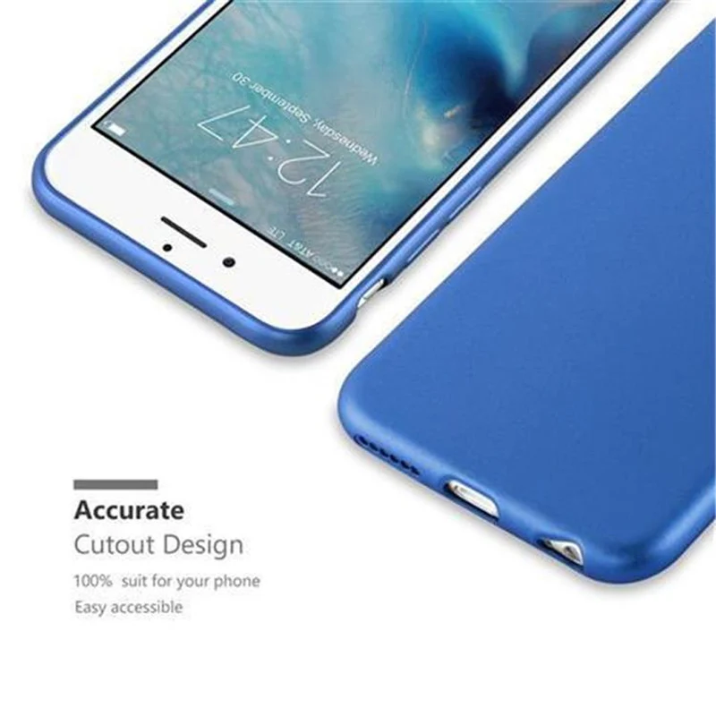 Cadorabo Hülle kompatibel mit Apple iPhone 6 / 6S Schutzhülle aus flexiblem TPU Silikon