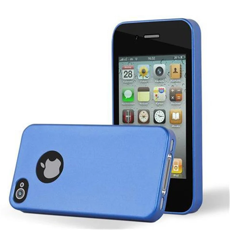 Cadorabo Hülle kompatibel mit Apple iPhone 4 / 4S Schutzhülle aus flexiblem TPU Silikon
