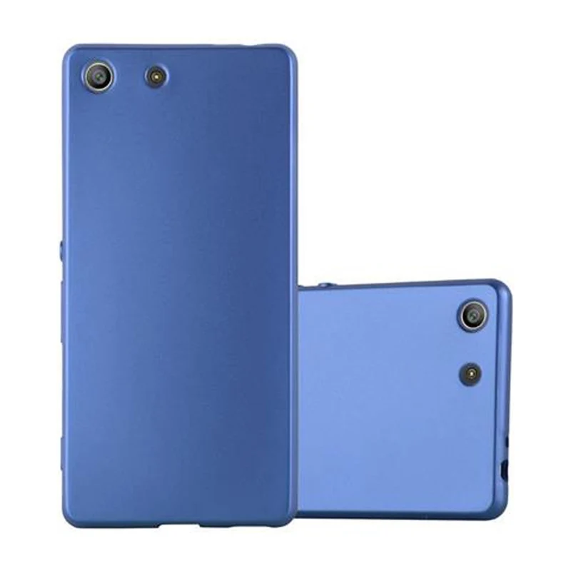 Cadorabo Hülle kompatibel mit Sony Xperia M5 Schutzhülle aus flexiblem TPU Silikon
