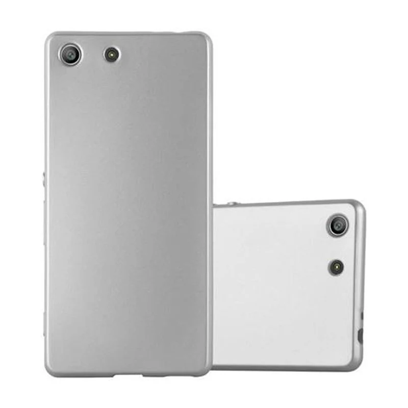 Cadorabo Hülle kompatibel mit Sony Xperia M5 Schutzhülle aus flexiblem TPU Silikon
