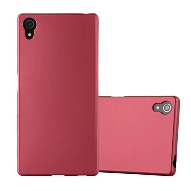 Cadorabo Hülle kompatibel mit Sony Xperia Z5 Schutzhülle aus flexiblem TPU Silikon