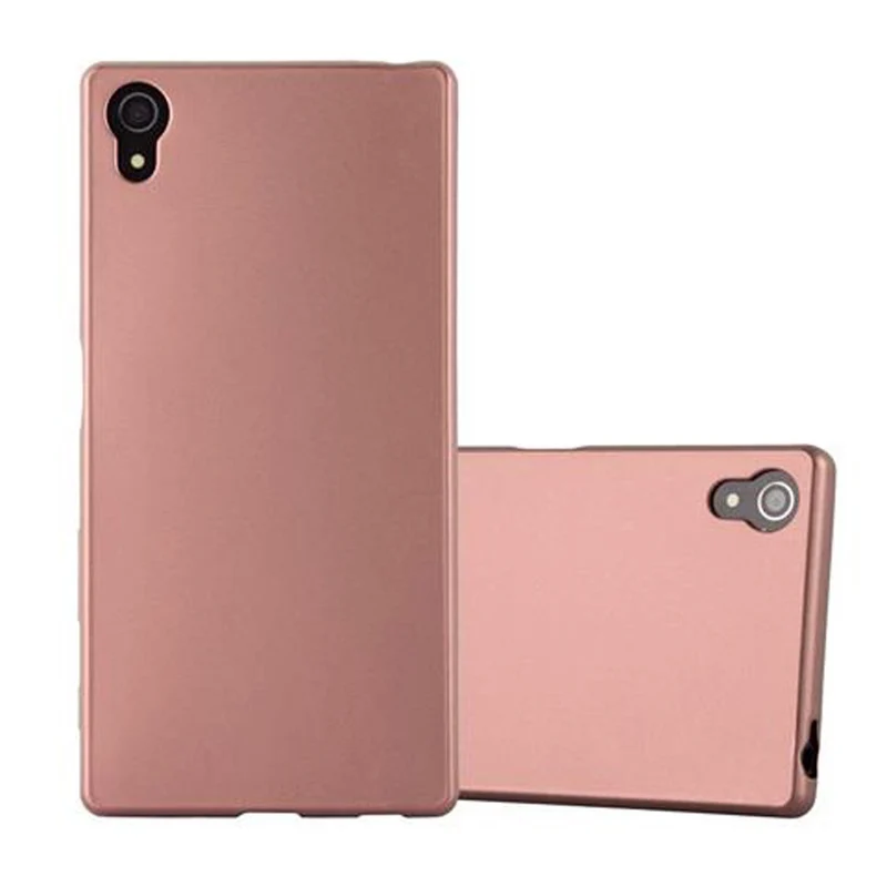 Cadorabo Hülle kompatibel mit Sony Xperia Z5 Schutzhülle aus flexiblem TPU Silikon