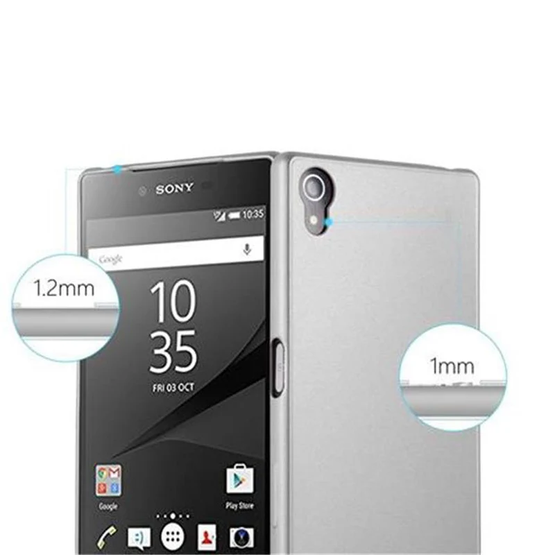 Cadorabo Hülle kompatibel mit Sony Xperia Z5 Schutzhülle aus flexiblem TPU Silikon