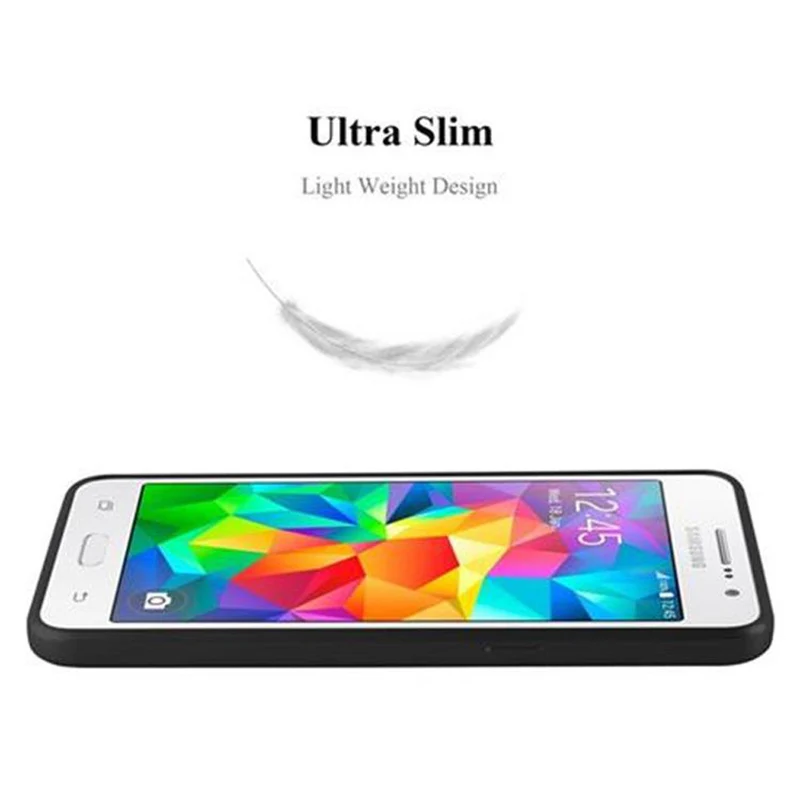 Cadorabo Hülle kompatibel mit Samsung Galaxy GRAND PRIME Schutzhülle aus flexiblem TPU Silikon