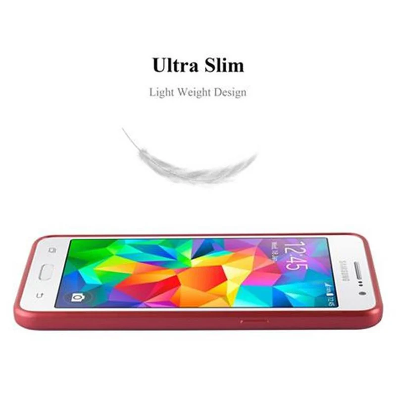 Cadorabo Hülle kompatibel mit Samsung Galaxy GRAND PRIME Schutzhülle aus flexiblem TPU Silikon