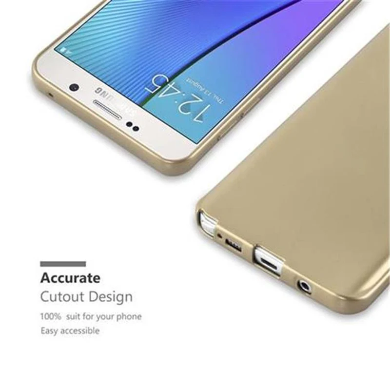Cadorabo Hülle kompatibel mit Samsung Galaxy NOTE 5 Schutzhülle aus flexiblem TPU Silikon