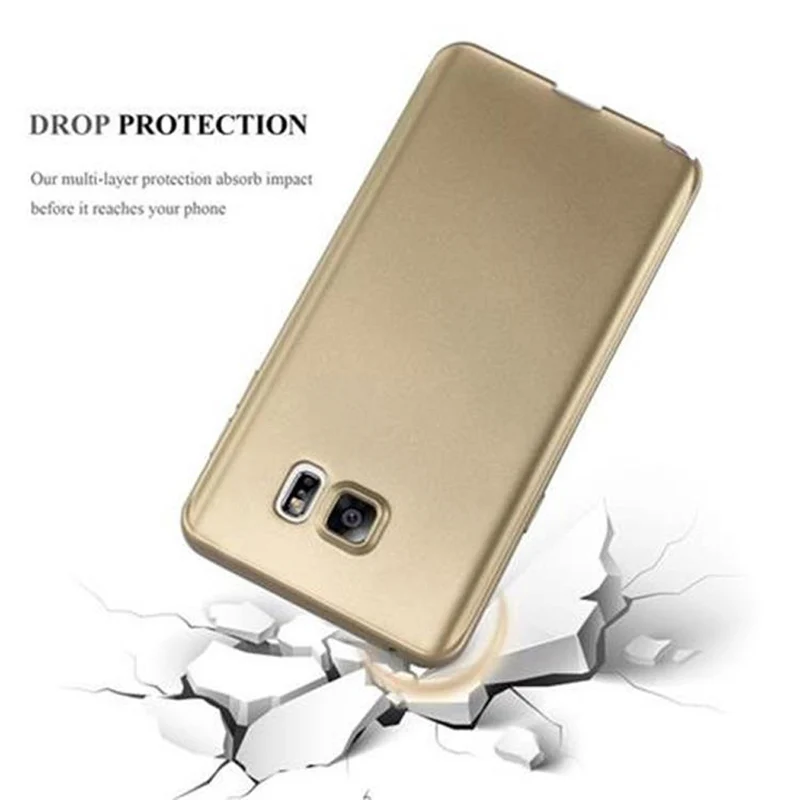 Cadorabo Hülle kompatibel mit Samsung Galaxy NOTE 5 Schutzhülle aus flexiblem TPU Silikon